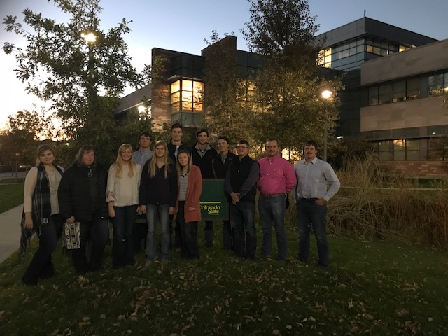 The NCTA Livestock Judging Team traveled to Colorado for their judging workouts and the CSU Classic in Fort Collins on Saturday. (NCTA photo)