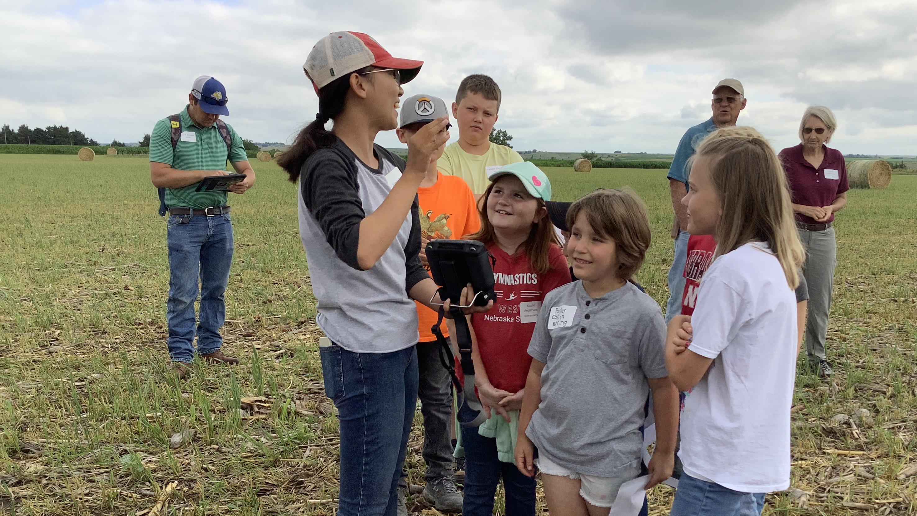 Youth can learn how drones can be used for aerial views and crop management by attending the 2022 Agronomy Youth Field Day on July 6 at the Nebraska College of Technical Agriculture. (Nebraska Extension photo)