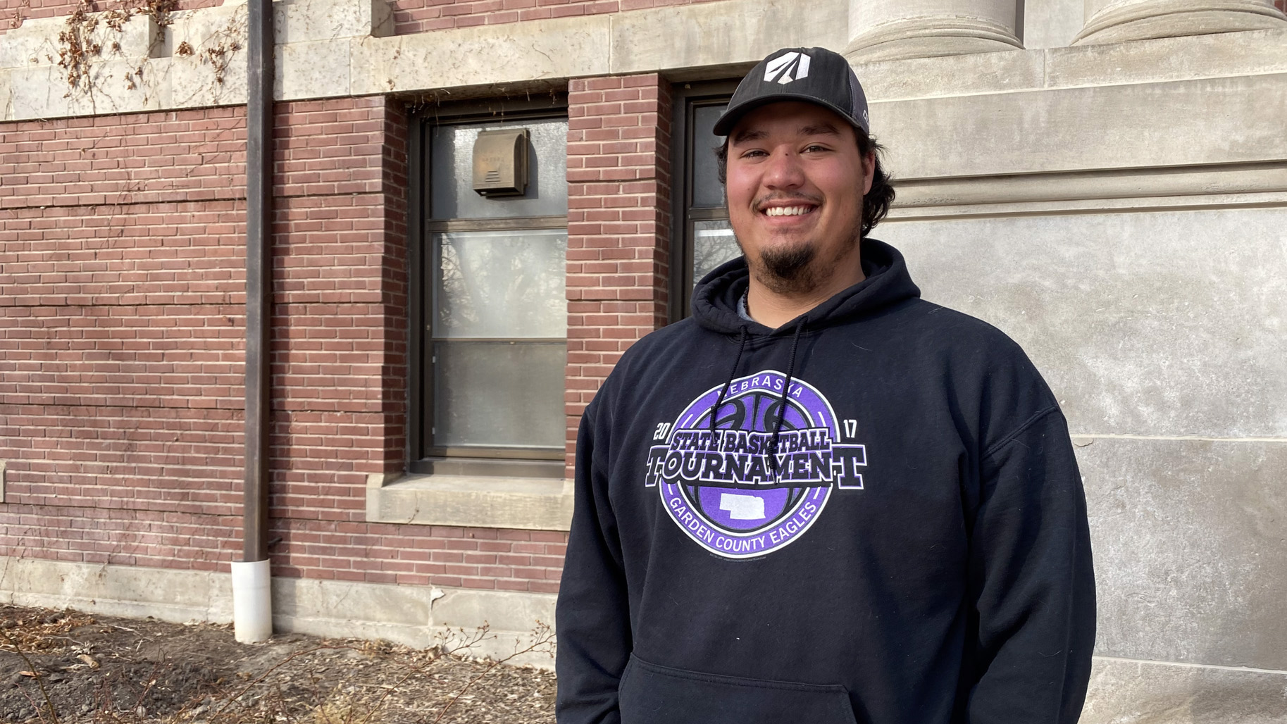 Noah Lake of Oshkosh will graduate this month with an associate degree in Diversified Agriculture. (Bassett / NCTA News)