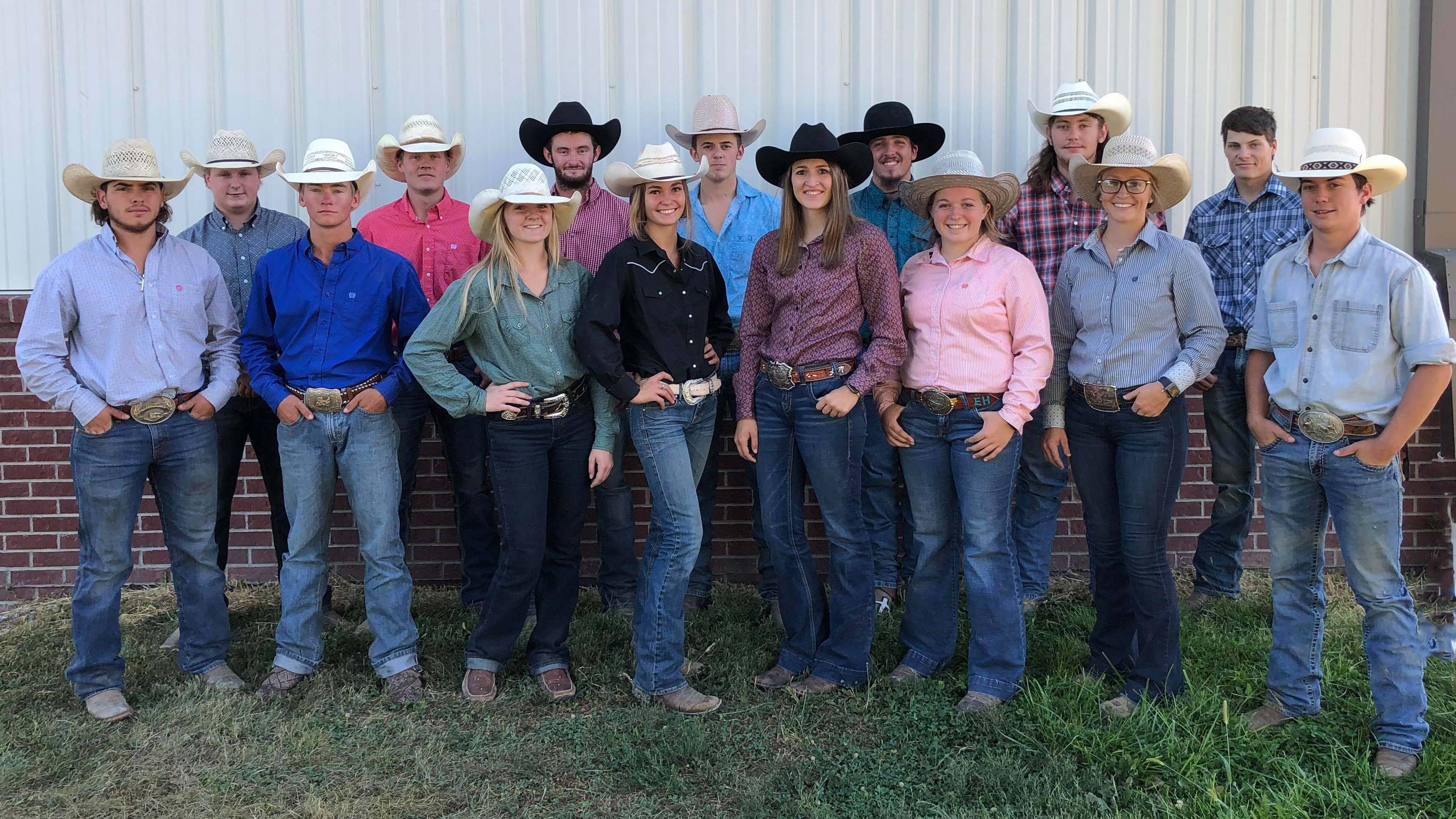 Aggie Rodeo Team ended its fall season in September yet the students meet for rodeo seminar twice weekly to hone their skills. Competition resumes next spring. (Emma Bassler / NCTA Rodeo)