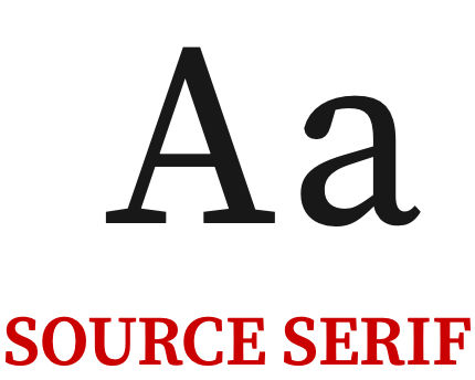 Source Serif example.