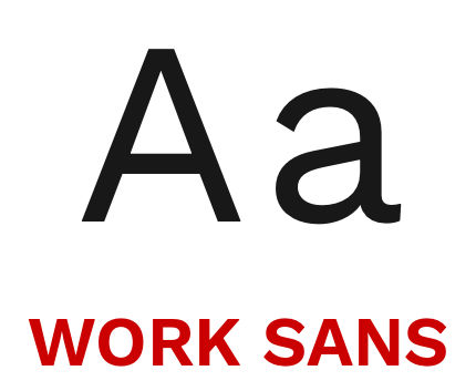 Work Sans example.