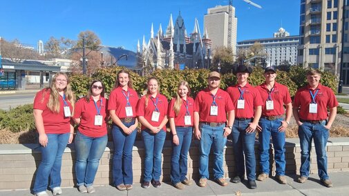 2025-2026 Crops Juding Team