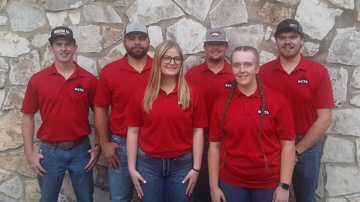 NCTA Crops Team students excelled at the American Society of Agronomy competition. Students (L-R) Sean Lucas, Bailey, CO; Owen Harb, Grand Island; Delany Salm, Kendell, WI; Jay Mintling, Hayes Center; Leah Schutz, Bertrand; and Tyler Keener, Mitchell. 