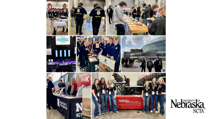 Aggies could be found everywhere at the 95th Nebraska FFA State Convention.