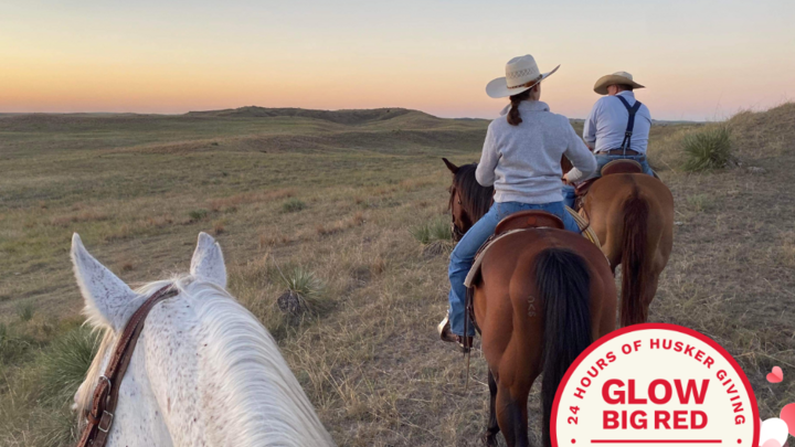 NCTA Faculty Kelley Duggan and Alan Taylor lead students on our beautiful Leu Ranch in Hayes County. (P/C M. Carr))