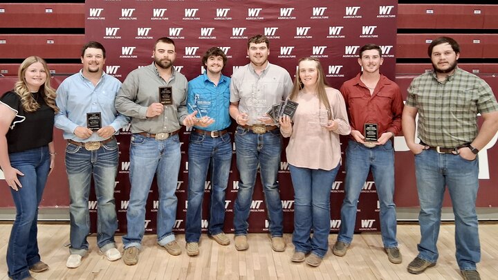 NCTA Crops Team celebrate top honors at the North American Colleges and Teachers of Agriculture judging contest. 