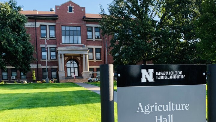 Ag Hall at NCTA symbolizes the legacy of agriculture education in Curtis. The Higher Learning Commission has now reaffirmed accreditation status to carry forward this legacy.