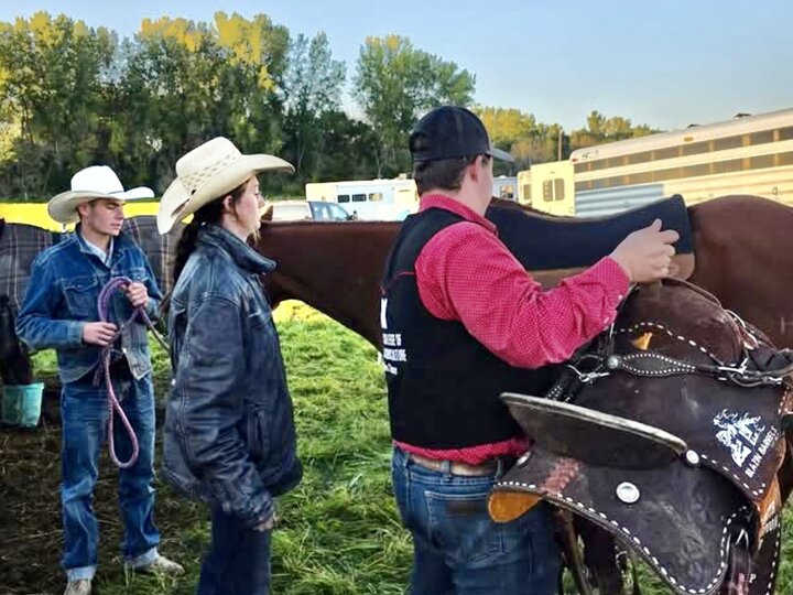Equine students at NCTA