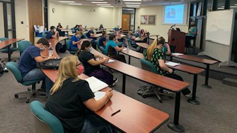 Veterinary technician students at NCTA started summer session on June 15. All “Nebraska Promise” students meeting eligibility criteria can enroll tuition-free this fall. In-person classes begin August 24. (Student photo by Jordan Ramsdell)
