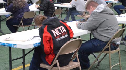 A highlight for Spring 2022 was NCTA hosting 42 colleges for the North American Colleges and Teachers of Agriculture contests in North Platte such as crops judging among the 13 competitions which drew 500 students and their coaches. (NCTA News photo) .  