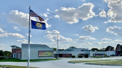 The Nebraska Agriculture Industry Education Center on the campus of the University of Nebraska College of Technical Agriculture in Curtis. 