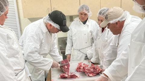 The NCTA Ag Teacher Bootcamp has offered a meats course led by Chad Schimmels the past two years and looks forward to expanding innovative hands-on training with the grant received.