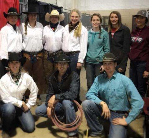 The NCTA Ranch Horse Team won Reserve Champion Collegiate Team at the 2017 Winterfest Championship in Colorado. (Ranch Horse Team photo)