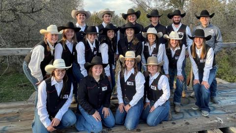 The Aggie Rodeo Team from the Nebraska College of Technical Agriculture has its final Spring rodeo in Lincoln, Nebraska May 6-7. (Photo by J.R. Clark / NCTA Rodeo)